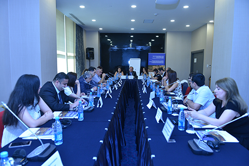 ƏDLİYYƏ AKADEMİYASI TƏRƏFİNDƏN AVROPA ŞURASI İLƏ BİRGƏ LAYİHƏ ÇƏRÇİVƏSİNDƏ NÖVBƏTİ TƏLİMÇİLƏRİN TƏLİMİ TƏŞKİL EDİLİB