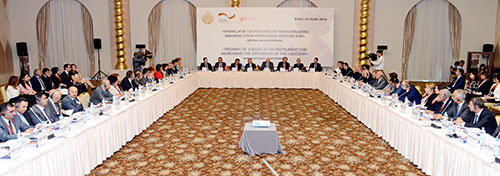 BAKIDA HAKİMLƏRİN TƏDRİSİNƏ DAİR BEYNƏLXALQ KONFRANS KEÇİRİLİR