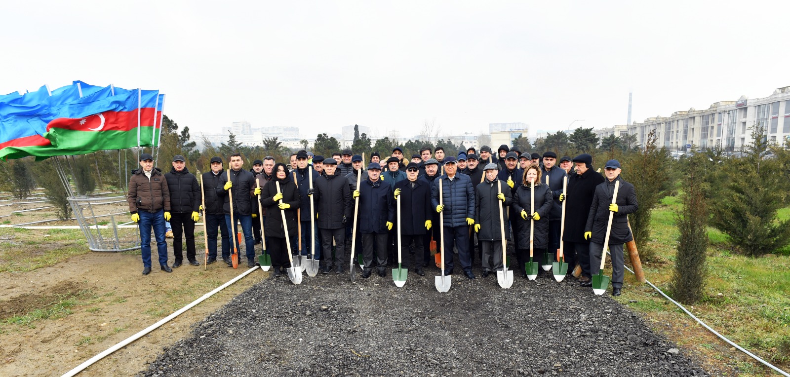 Ədliyyə Nazirliyi ulu öndər Heydər Əliyevin 100 illiyinə həsr olunan ağacəkmə aksiyası keçirib